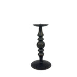 Nocturne Candlestick | Handcrafted Metal Candle Holder for Romantic Decor - Image 3
