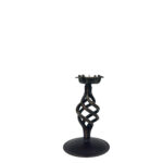 Pinecone Candlestick | Handcrafted Metal Spiral Design Candle Holder for Rustic Decor - Image 4