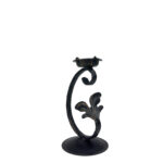 Verdant Candlestick | Handcrafted Metal Leaf Design Candle Holder for Botanical Decor - Image 5