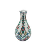 Handmade Ceramic Pitcher (25cm) - Textured "Dot" Art - Pastel Florals & Embossed Surface - Image 9