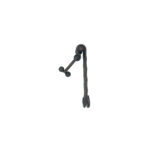 Hand-Forged Wrought Iron Ring Door Knocker (Gold Patina) Classic Entrance Hardware - Image 6
