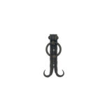 Hand-Forged Wrought Iron Ring Door Knocker (Gold Patina) Classic Entrance Hardware