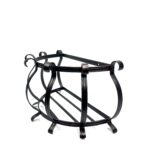 Hand Forged Wrought Iron Planter Basket (Available in Gold or Copper Patina) Wall Mounted Flower Holder - Image 10
