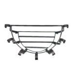 Hand Forged Wrought Iron Planter Basket (Available in Gold or Copper Patina) Wall Mounted Flower Holder - Image 11