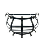 Hand Forged Wrought Iron Planter Basket (Available in Gold or Copper Patina) Wall Mounted Flower Holder - Image 13