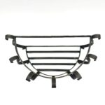 Hand Forged Wrought Iron Planter Basket (Available in Gold or Copper Patina) Wall Mounted Flower Holder - Image 14