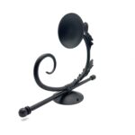 Hand Forged Wrought Iron Wall Sconce Candelabra (Aged Iron) Single Pillar Candle Holder - Image 12