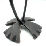 Hand Forged Iron Candelabra 13.5" (34cm) Antique Patina Finish  Geometric Arch Centerpiece - Image 4