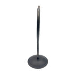Hand Forged Iron Sculptural Decorative Object 10" (26cm) Antique Patina Finish Scrolled Heart Motif - Image 7