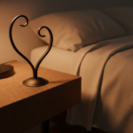 Handmade Iron Heart Sculpture 25cm Antique Patina Decorative Tabletop Art Object - Image 4