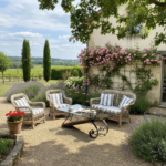 Authentic Antique Threshing Sledge Coffee Table 110cm Hand Forged Wrought Iron Base with Horseshoe Details Rustic Industrial Art - Image 8