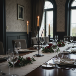 Hand Forged Wrought Iron 3 Light Candelabra (Aged Iron) Solid Base Tabletop Candle Holder - Image 2