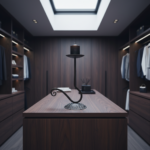 Hand Forged Iron Candelabra 9" (23cm) Antique Patina Finish Double Light Symmetrical Scrollwork - Image 5