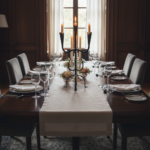 Hand Forged Wrought Iron 3 Light Candelabra (Antique Patina) Solid Flat Base Candle Holder - Image 2