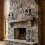 Hand Forged Wrought Iron Wall Sconce Candelabra (Aged Iron) Single Pillar Candle Holder - Image 10