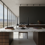 Hand Forged Iron Heart Motif Candelabra 12" (30cm) Antique Patina Finish Symmetrical Centerpiece - Image 3