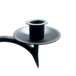 Hand Forged Iron Candelabra 24.5" (62cm) Bronze Electrostatic Finish Grand Tabletop Centerpiece - Image 7