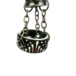 Hand Painted Ceramic Cappadocia Hot Air Balloon Ornament Black S 3cm Traditional Turkish Tile Art Hanging Decor - Image 6