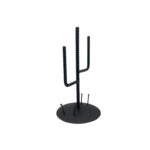 Hand Forged Wrought Iron Cactus Sculpture 27cm Industrial Desert Decor - Image 7