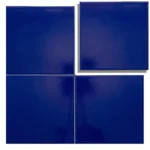 EDC-25 Solid Navy Blue 20x20 Ceramic Wall Tile
