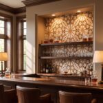 EDC 3-V Warm Caramel and Brown Geometric 20x20 Ceramic Wall Tile - Image 2