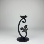 Verdant Candlestick | Handcrafted Metal Leaf Design Candle Holder for Botanical Decor - Image 4