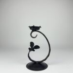 Verdant Candlestick | Handcrafted Metal Leaf Design Candle Holder for Botanical Decor - Image 6