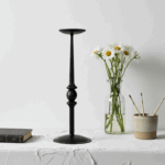Zenith Candlestick | Handcrafted Modern Metal Candle Holder for Minimalist Decor - Image 2