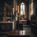 Hand Forged Iron Candelabra 24.5" (62cm) Bronze Electrostatic Finish Grand Tabletop Centerpiece Wedding Decor - Image 6