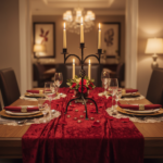 Hand Forged Iron Candelabra 24.5" (62cm) Bronze Electrostatic Finish Grand Tabletop Centerpiece Wedding Decor - Image 4