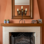 Hand Forged Iron Candelabra 23" (58cm) Antique Copper Electrostatic Finish Wide Tabletop Centerpiece Decor - Image 4