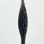 Hand Forged Iron Candelabra Set of 3 (107-127cm) Antique Copper Finish Open Twist Stem with Arched Base - Image 6