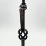Hand Forged Iron Floor Candelabra (110cm) Hercules Knot Double Stem - Antique Copper or Gold Finish - Image 12