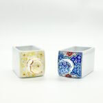 Handmade Wooden Mini Chest & Ceramic Drawer Set (4-Slot) - Rustic Vanity & Desk Organizer for Jewelry, Art Supplies, Trinkets - Image 9