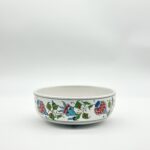 Handmade Ceramic Lidded Trinket Box & Jewelry Bowl - Colorful Floral "Bonbonniere" Style Decorative Container - Image 6