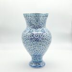 Handmade Ceramic "Masrapa" Pitcher (25cm) - Classic Blue Golden Horn (Halic) Pattern - Traditional Ottoman Art - Image 9