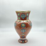 Handmade Ceramic "Masrapa" Pitcher (25cm) - Classic Iznik Fish Scale Pattern - Warm Terracotta Decor - Image 7