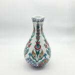 Handmade Ceramic Pitcher (25cm) - Textured "Dot" Art - Pastel Florals & Embossed Surface - Image 7