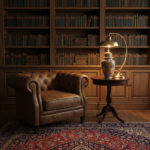 Handmade Ceramic "Shah" Ginger Jar (30cm) - Rare Amber/Orange Ground & Cypress - Traditional Lidded Decor - Image 3