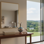 Handmade Ceramic "Aslanagzi" Ewer (20cm) Traditional Lion's Mouth Spout - Red Tulip & Turquoise Pedestal Pitcher - Image 3