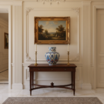 Handmade Monumental Floor Vase (50cm) - Classic Iznik Pattern with Cypress - Ottoman Court Art - Image 2