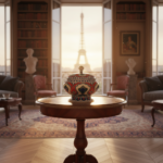 Musée du Louvre Heritage Collection: 16th Century Iznik Quartz Lidded Bowl Replica - Masterpiece Series (Limited Edition) - Image 2