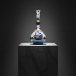 Handmade Ceramic "Galleon" Vase (45cm) - Ottoman Ships & Waves - Symbol of Journey & Abundance