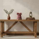 Handmade Ceramic Ottoman Kaftan Sculpture (13cm) - Red "Nazar" Evil Eye & Tulip Pattern - Cultural Shelf Decor - Image 3