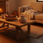 Handmade Ceramic Iznik Vase Golden Harvest Yellow and Red Floral Ginger Jar - Image 3