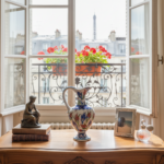 Handmade Ceramic Footed Pitcher Vase (30cm) - Classic Red Tulip Pattern - Timeless Ottoman Art Decor - Image 3