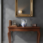 Handmade Ceramic Fluted Ewer (20cm) Blue & White Traditional Pitcher Form - Decorative Ribbed Jug - Image 3