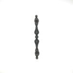 Hand-Forged Wrought Iron Door Pull (Gold Patina) Ornate Classical Entry Hardware