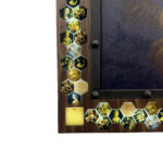 Da Vinci's Reflections: Mona Lisa Textured Print Handmade Illuminated Stones 123cm Type C Rechargeable LED Wall Art - Image 7